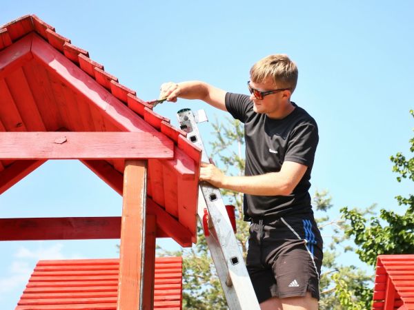 Nátěry dětských hřišť