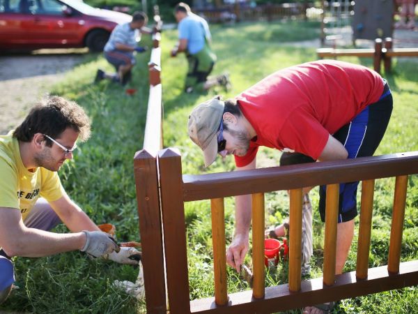 Nátěry dětských hřišť