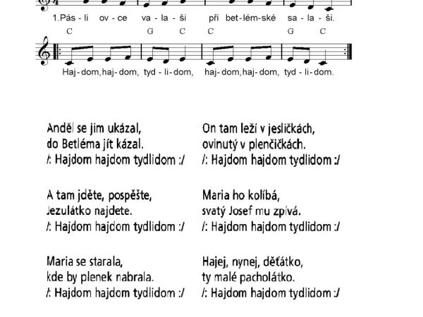 Štědrovečerní zpívání koled